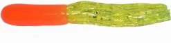 Big Bite Baits 1 1/2 Inch Crappie Tube -Hot Sale Angling Store 15CRTU 34 Orange Chartreuse Sparkle