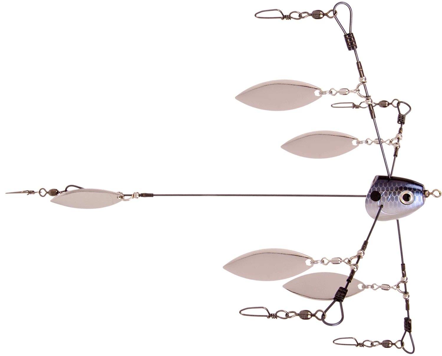 Strike King Tour Grade Bladed Titanium Umbrella Rig 1 Strike King Tour Grade Bladed Titanium Umbrella Rig