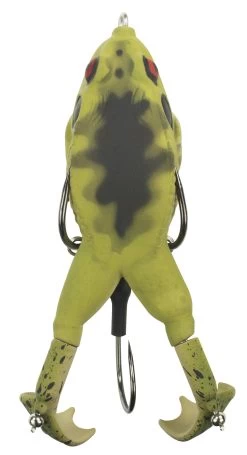 Lunkerhunt Prop Frog 3 1/4 Inch Hollow Body Frog -Hot Sale Angling Store 31535086272601