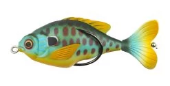 Lunkerhunt Propfish Sunfish 3 1/4 Inch Hollow Topwater Prop Lure -Hot Sale Angling Store 31535187034201