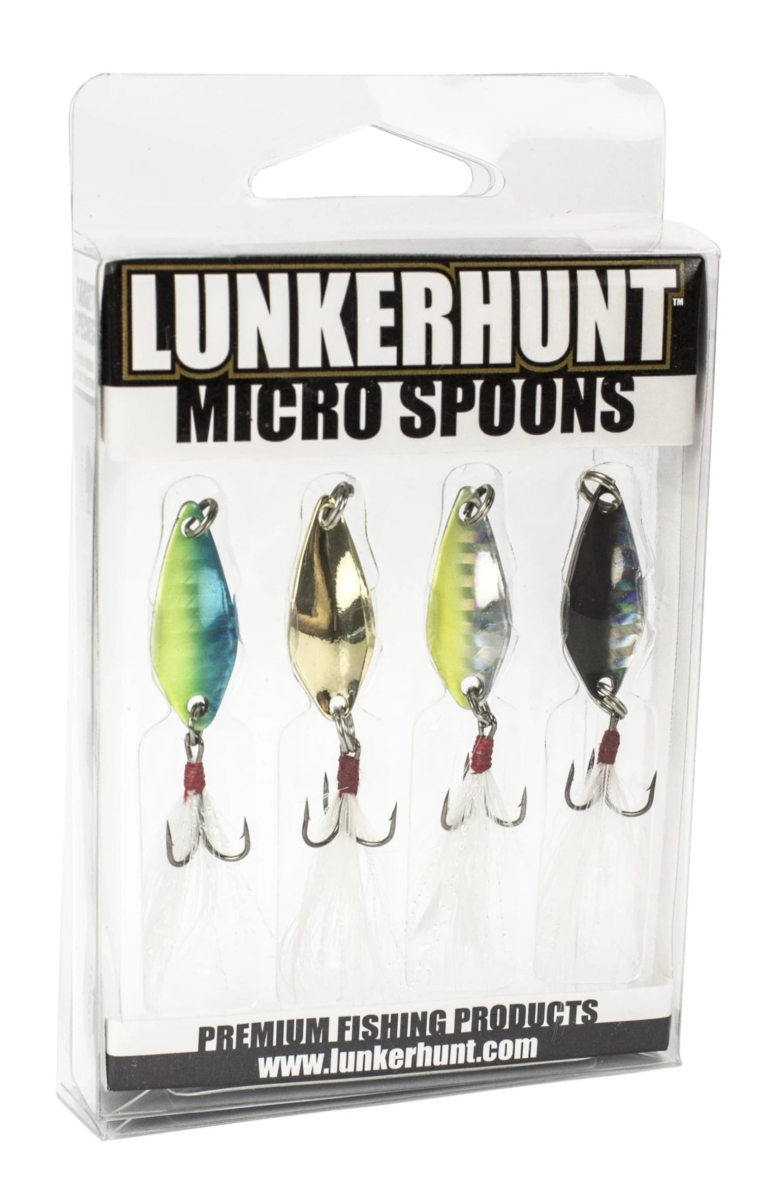 Lunkerhunt Micro Spoon 4-Piece Multi Pack 1 Lunkerhunt Micro Spoon 4-Piece Multi Pack