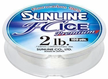 Sunline FC Ice Premium Ice Fishing Fluorocarbon 100 Yards 1 Sunline FC Ice Premium Ice Fishing Fluorocarbon 100 Yards