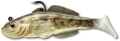 LIVETARGET Goby Paddle Tail Swimbait 3 Pack -Hot Sale Angling Store 40020171948121