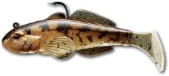 LIVETARGET Goby Paddle Tail Swimbait 3 Pack -Hot Sale Angling Store 40020172013657