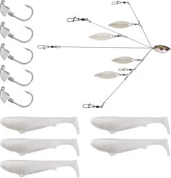 YUM Scottsboro Kit YUMbrella Flash Mob Jr. 3.5 Inch Swimbait Kit -Hot Sale Angling Store 40397899300953