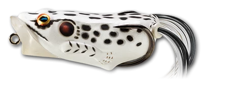LIVETARGET Popper Frog Hollow Body Topwater Frog