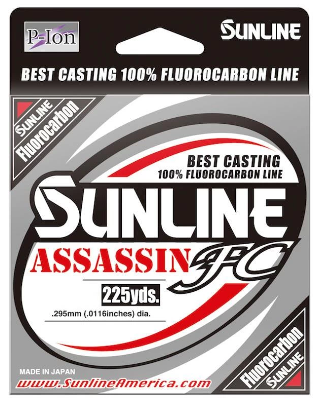 Sunline Assassin FC Fluorocarbon 225 Yards 1 Sunline Assassin FC Fluorocarbon 225 Yards