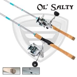 Favorite Fishing Ol' Salty Spinning Combo -Hot Sale Angling Store OlSaltySpinningCombo