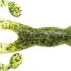 Z-Man Pop FrogZ 4 Inch Soft Plastic Popper Frog 4 Pack