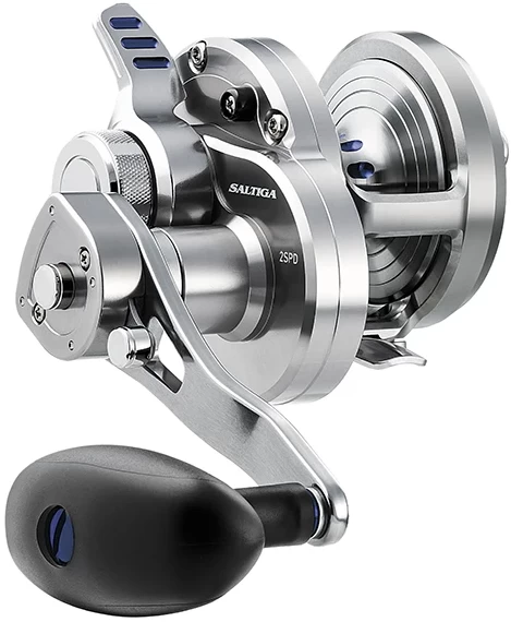 Daiwa Saltiga 2-Speed Lever Drag Conventional Reels 2 Daiwa Saltiga 2-Speed Lever Drag Conventional Reels - Image 2