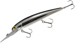 Bandit Suspending Minnow Walleye Deep -Hot Sale Angling Store bdtsm31 chromeblackback