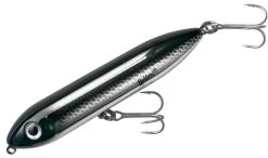 Heddon Super Spook Jr. 3 1/2 Inch Topwater Walker -Hot Sale Angling Store black 2Bshiner