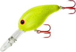 Bandit 300 Crappie Series Deep Diving Crankbait -Hot Sale Angling Store chartreuse sparkle