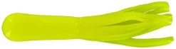 Big Bite Baits 1 1/2 Inch Crappie Tube -Hot Sale Angling Store opaque chartreuse glow