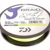 Daiwa J-Braid X4 Braided Line 150 Yards Fluorescent Yellow